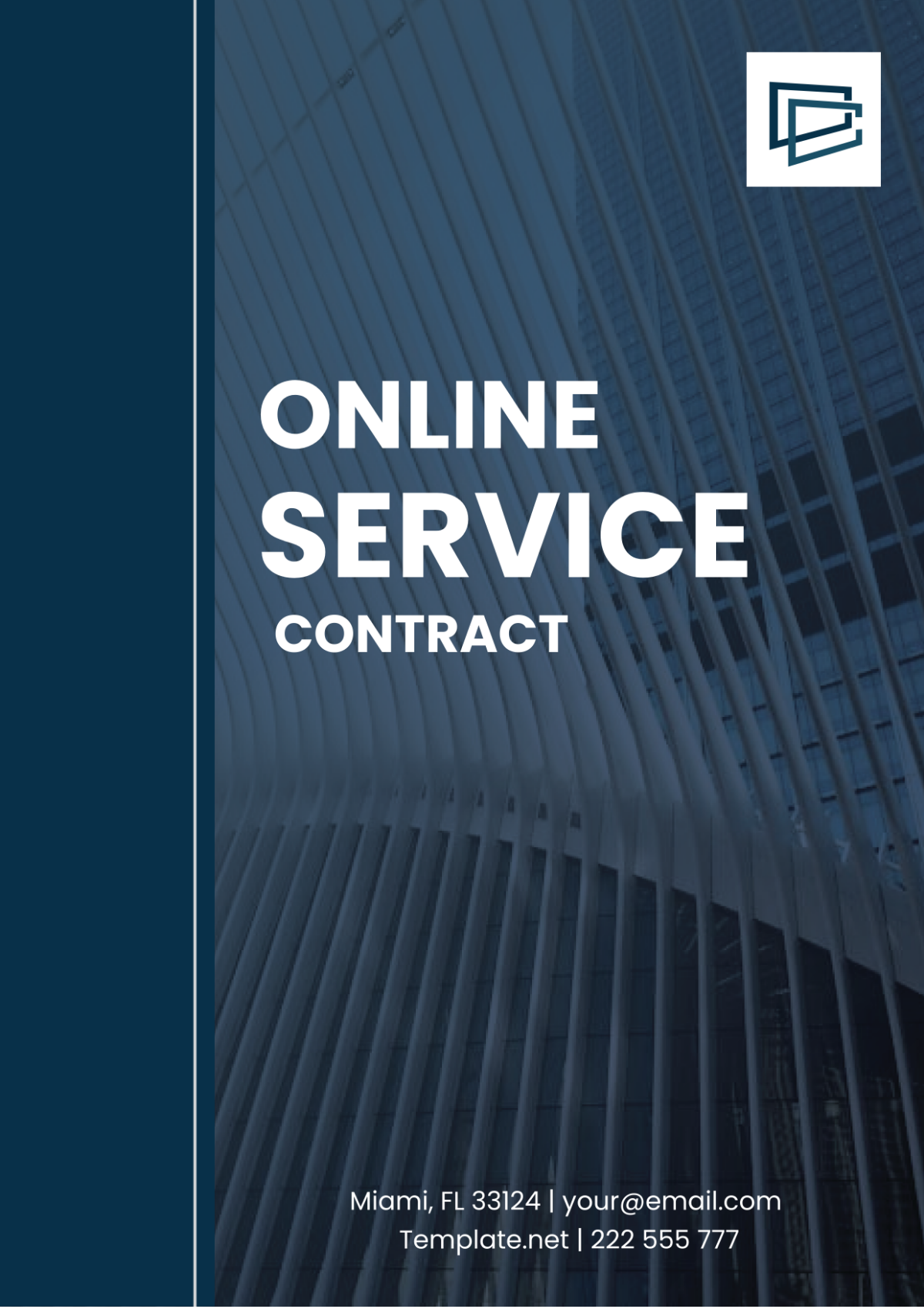 Online Service Contract Template - Edit Online & Download