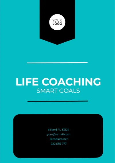 Free Life Coaching SMART Goals Template to Edit Online