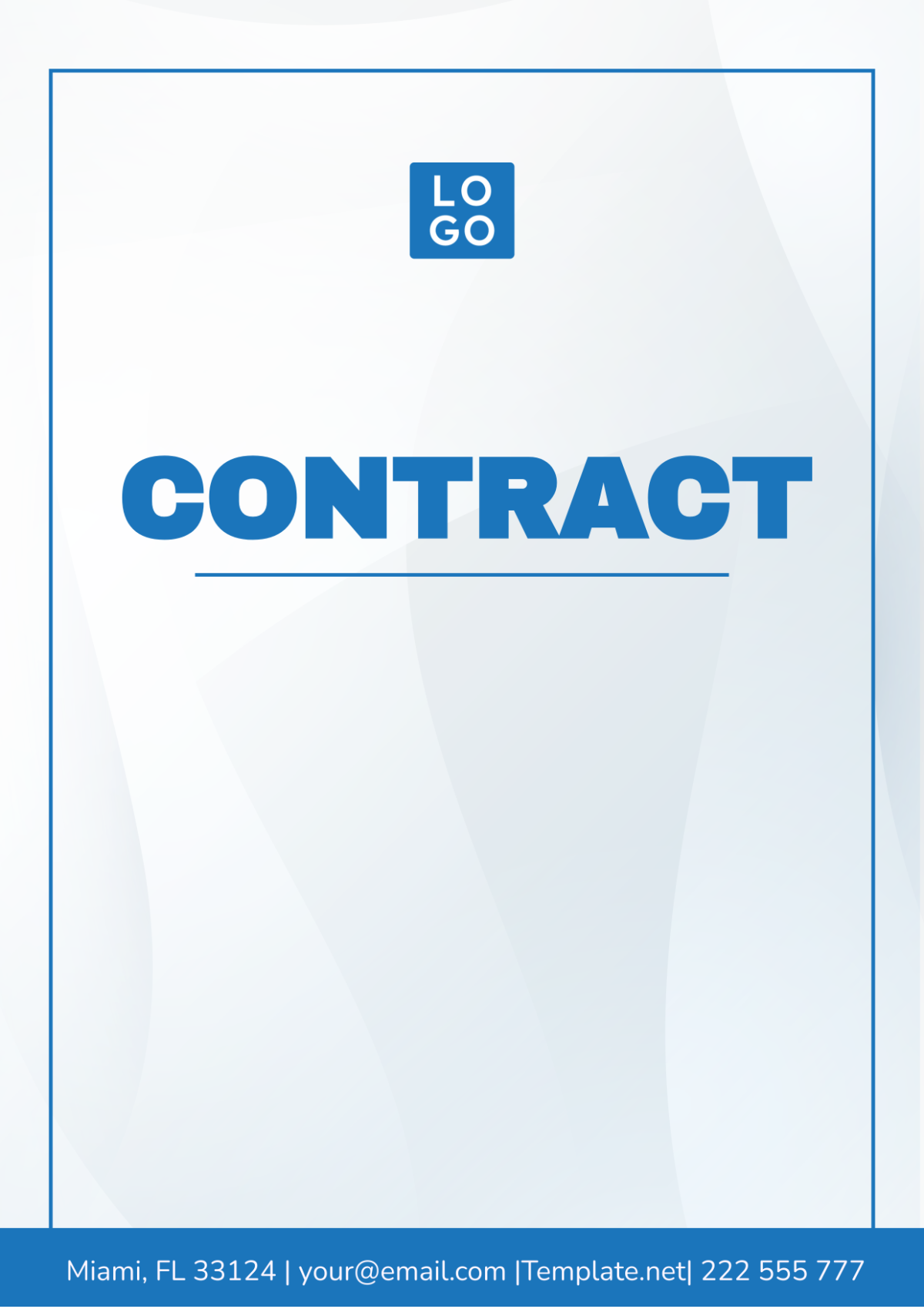 Contract Template Edit Online Download Example Template net