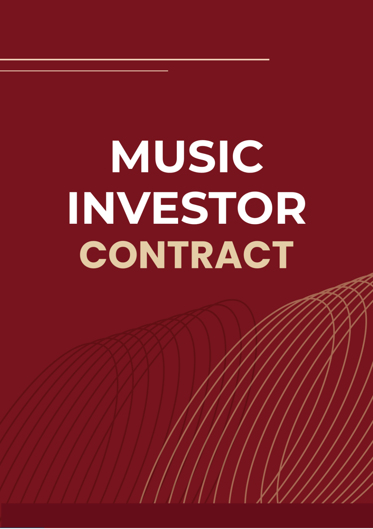 Music Investor Contract Template - Edit Online & Download