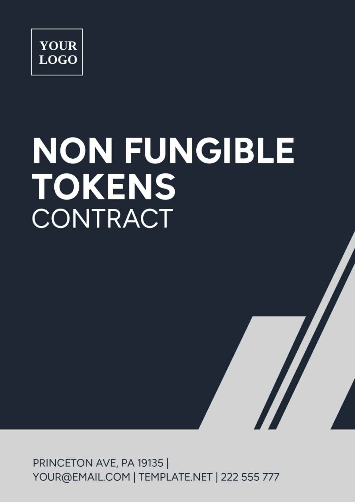 Non Fungible Tokens Contract Template - Edit Online & Download