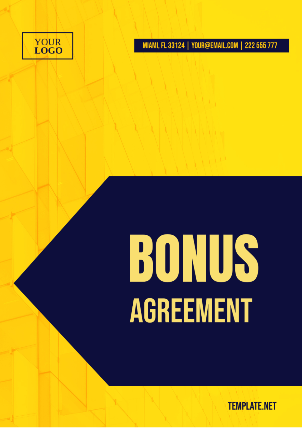 Bonus Agreement Template