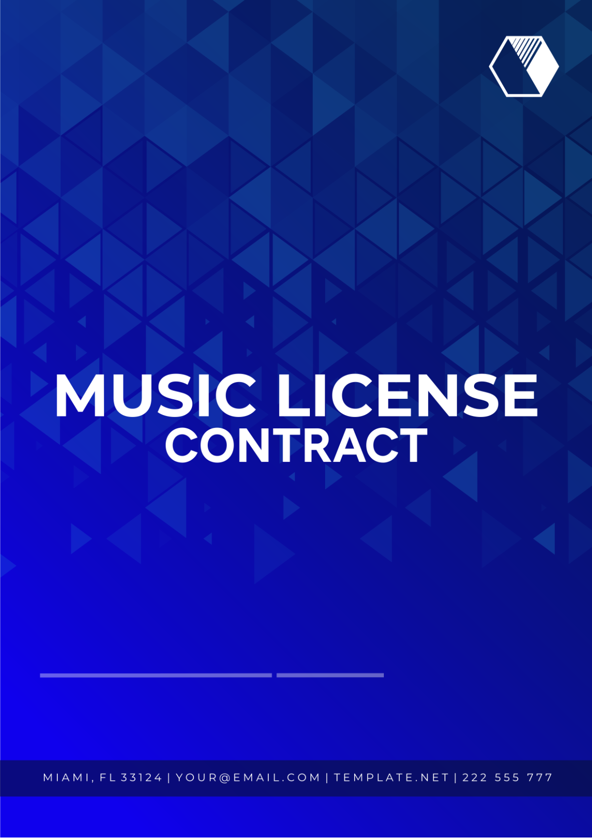 Music License Contract Template - Edit Online & Download