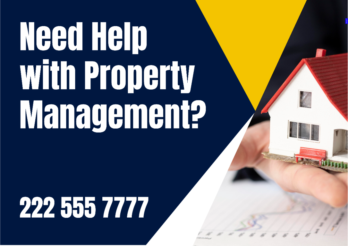 Property Management Services Signage
