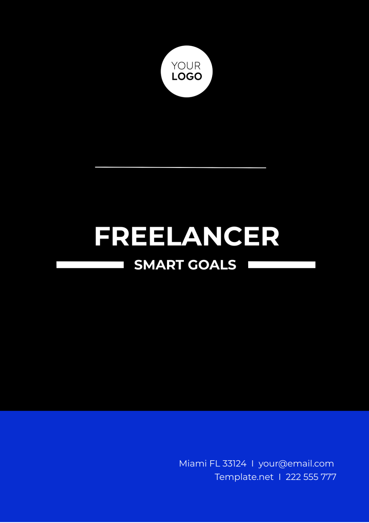 Freelancer SMART Goals Template
