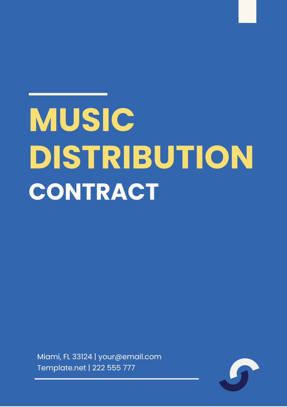 music distribution contract Template - Edit Online & Download