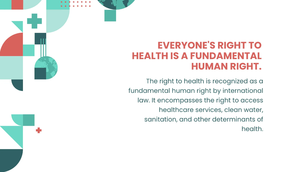 Free World Health Day Presentation Template to Edit Online