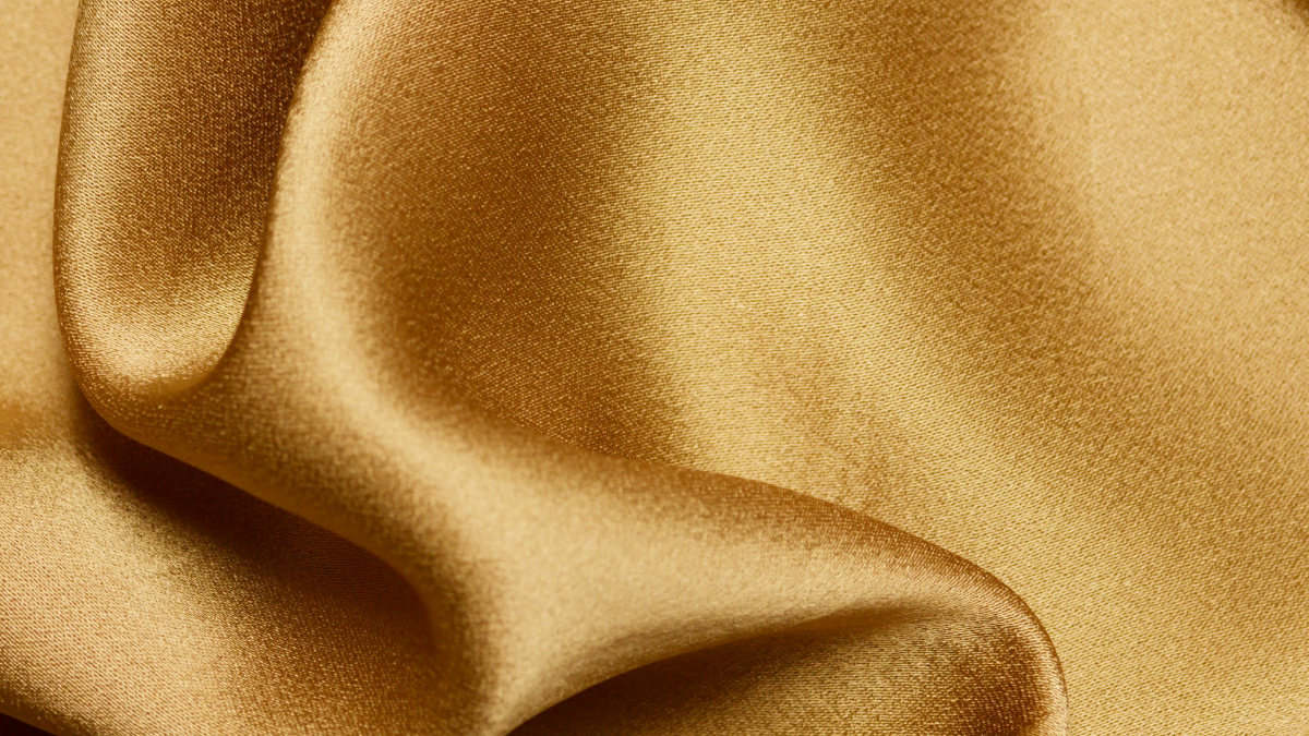 Gold Fabric Texture Background