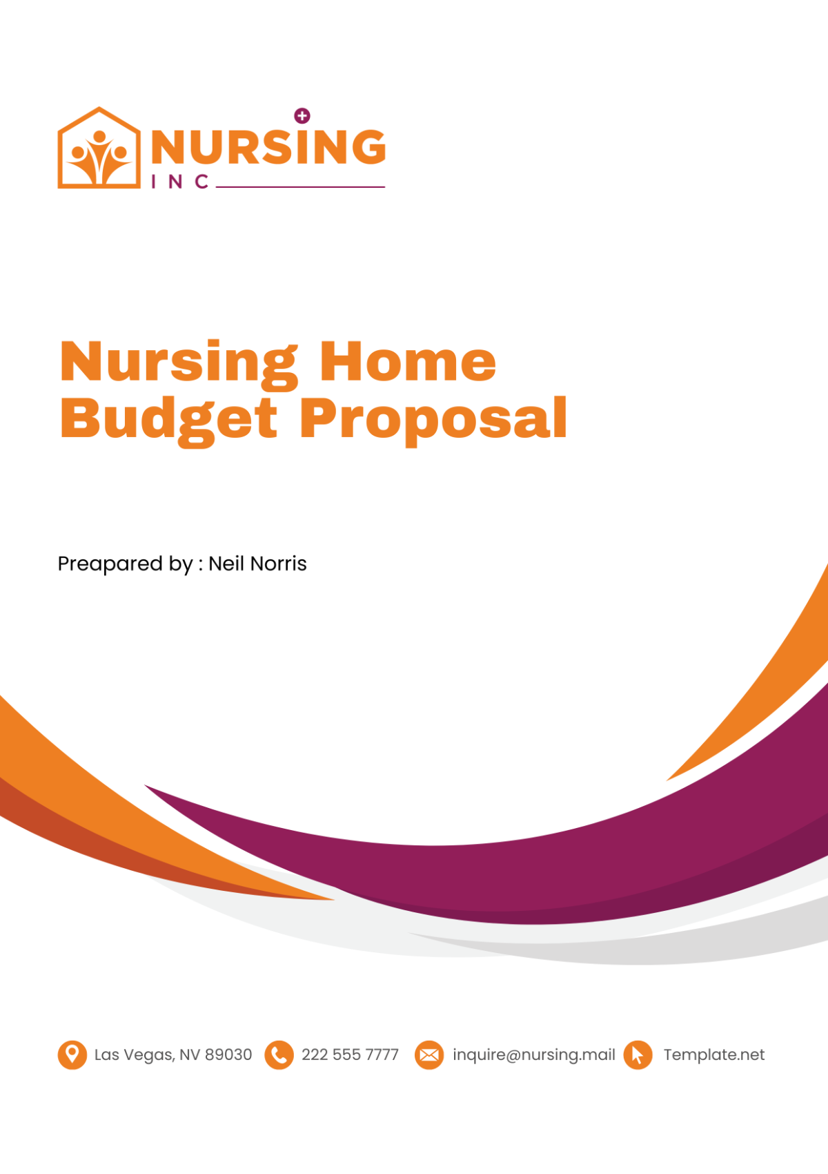 Nursing Home Budget Proposal Template - Edit Online & Download Example ...
