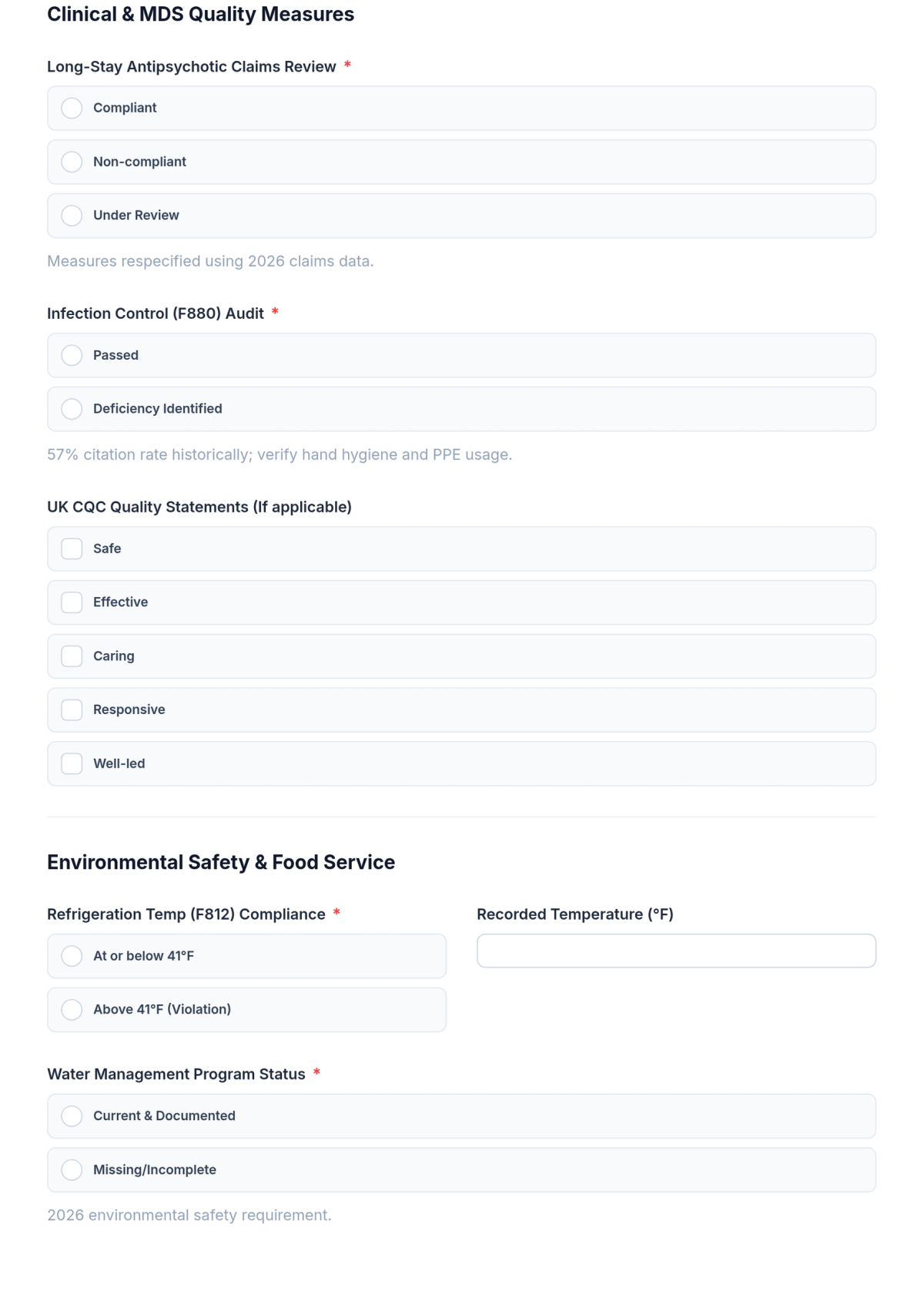 Free Nursing Home Performance Checklist Template & AI Maker Free Nursing Home Performance Checklist Template & AI Maker