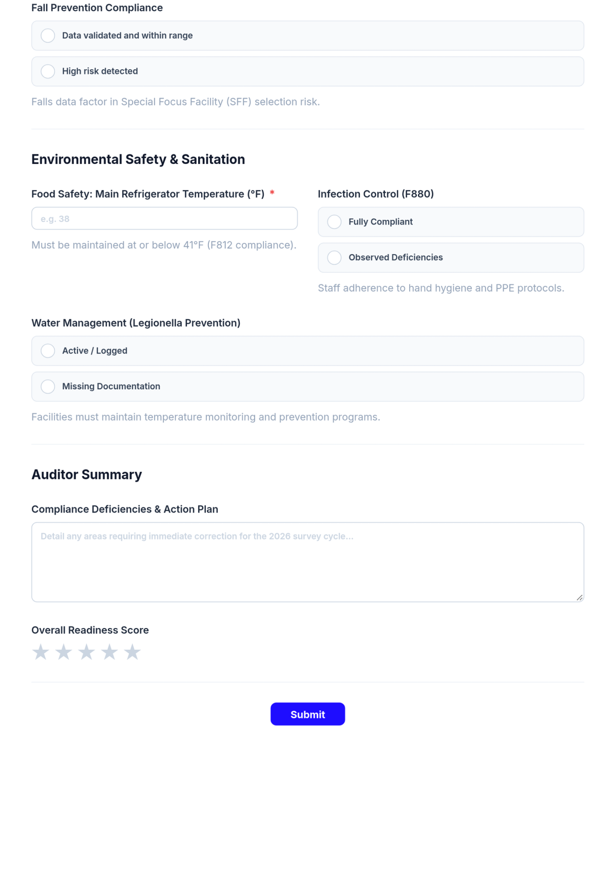 Free Nursing Home Compliance Checklist Template & AI Maker Free Nursing Home Compliance Checklist Template & AI Maker