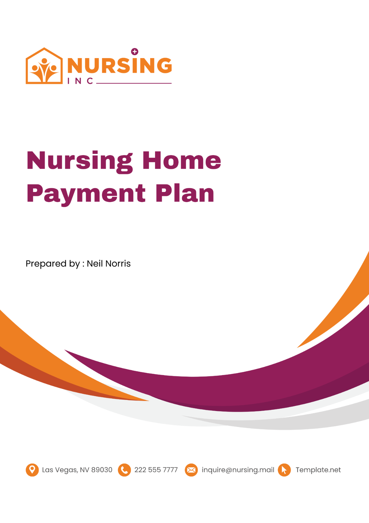 Nursing Home Payment Plan Template - Edit Online & Download