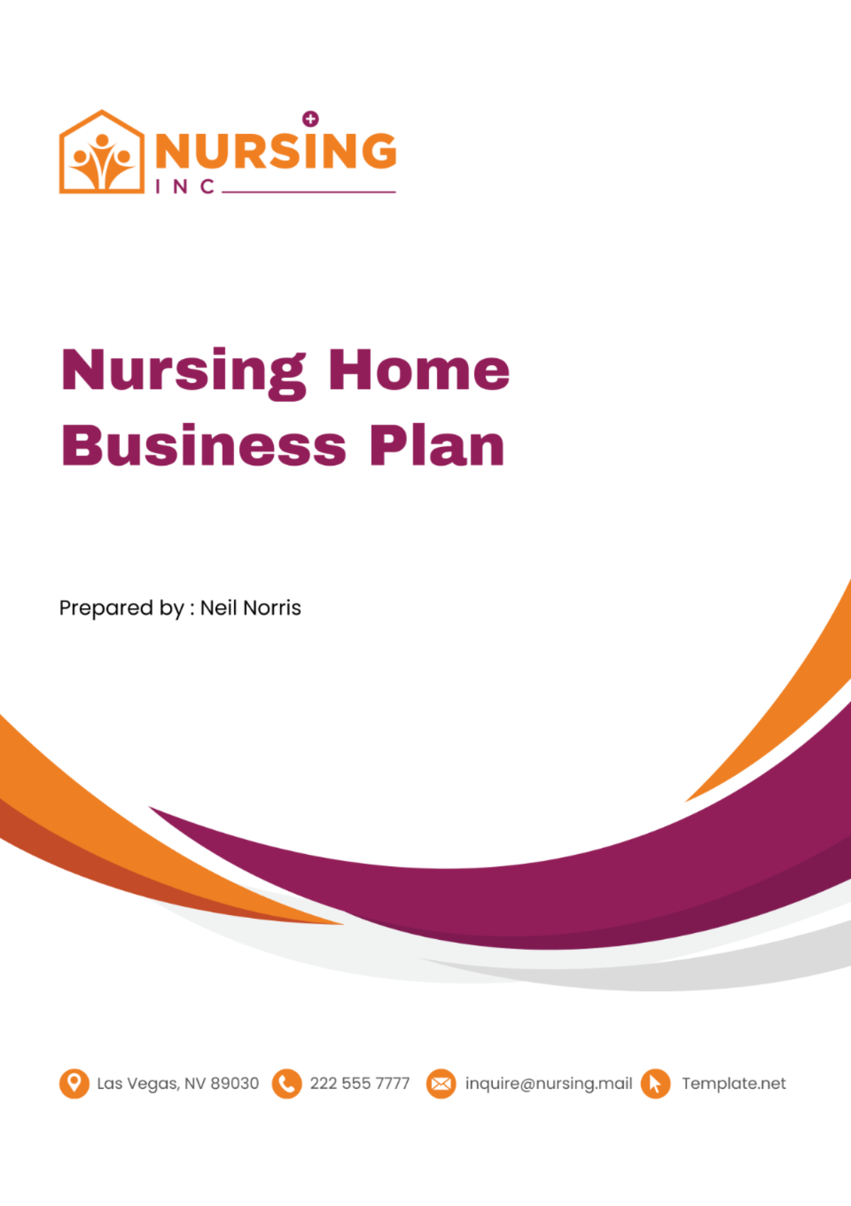 care home business plan template