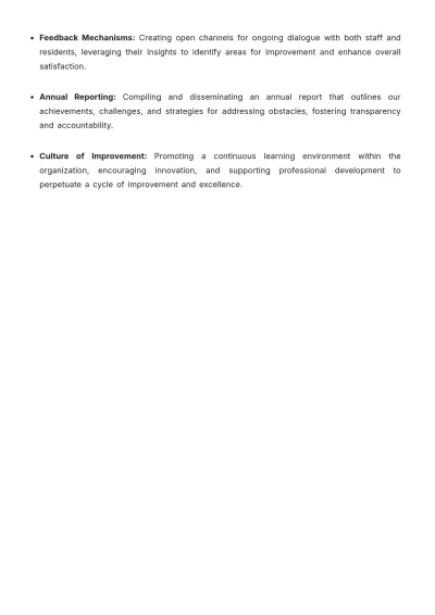 Free Nursing Home Strategic Plan Template to Edit Online