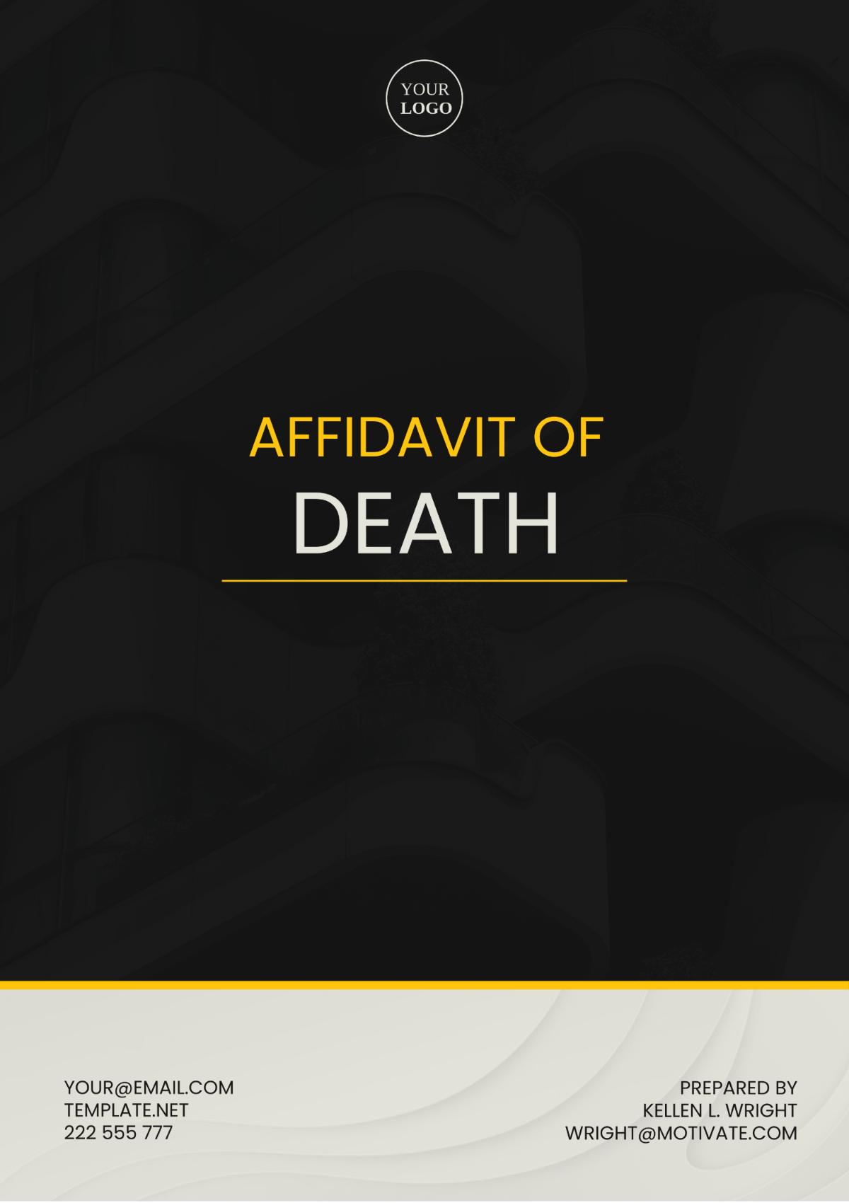 Louisiana Affidavit of Death Template - Edit Online & Download