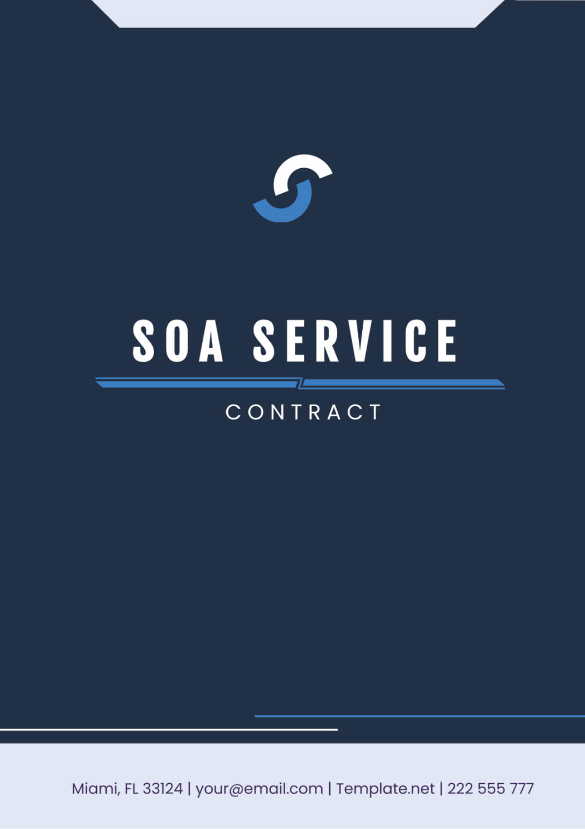 Soa Service Contract Template - Edit Online & Download