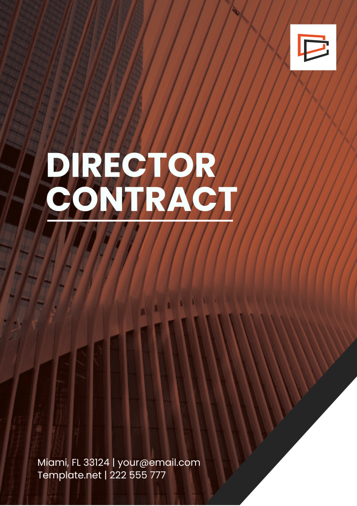 Director Contract Template - Edit Online & Download