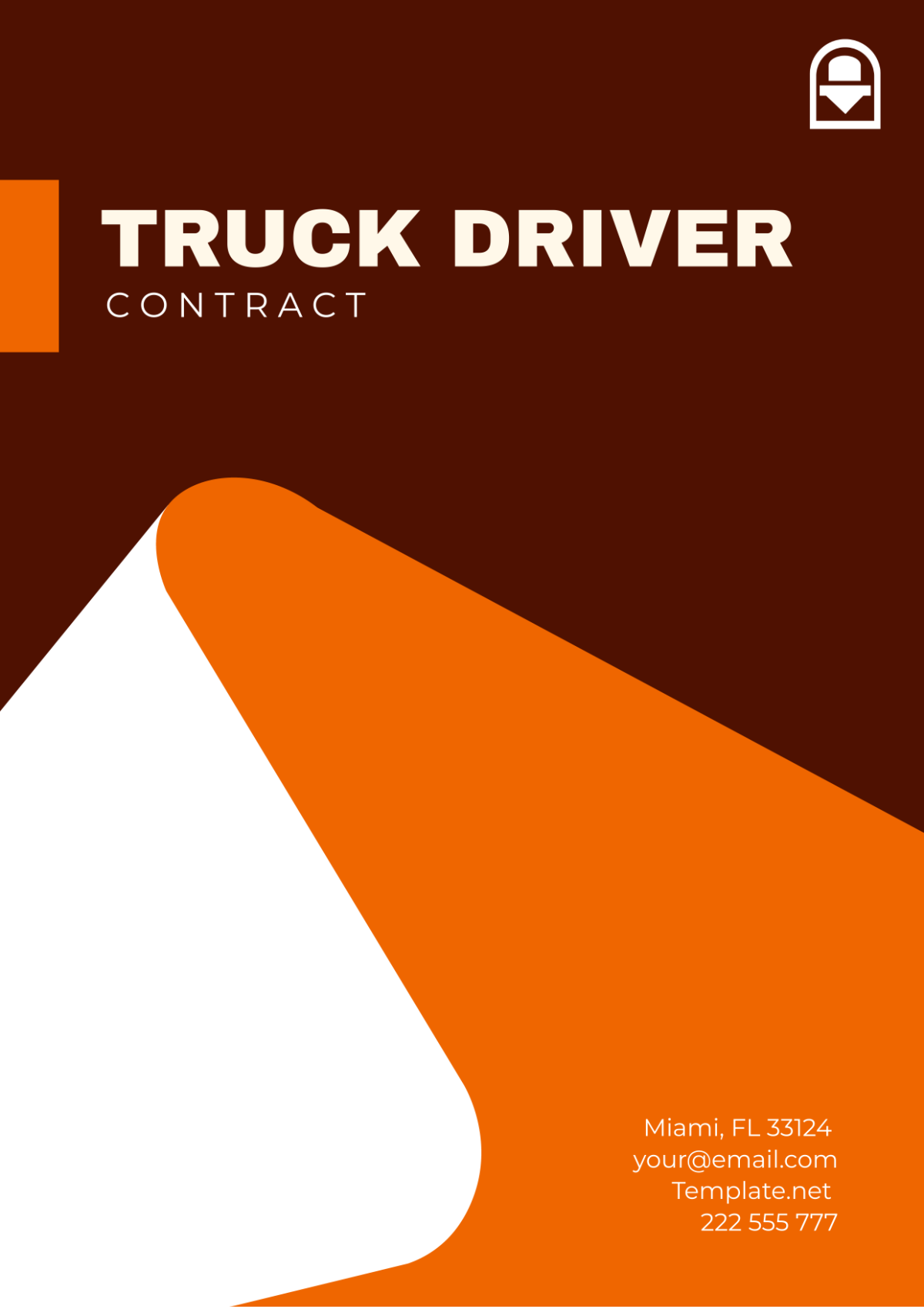 Truck Driver Contract Template - Edit Online & Download