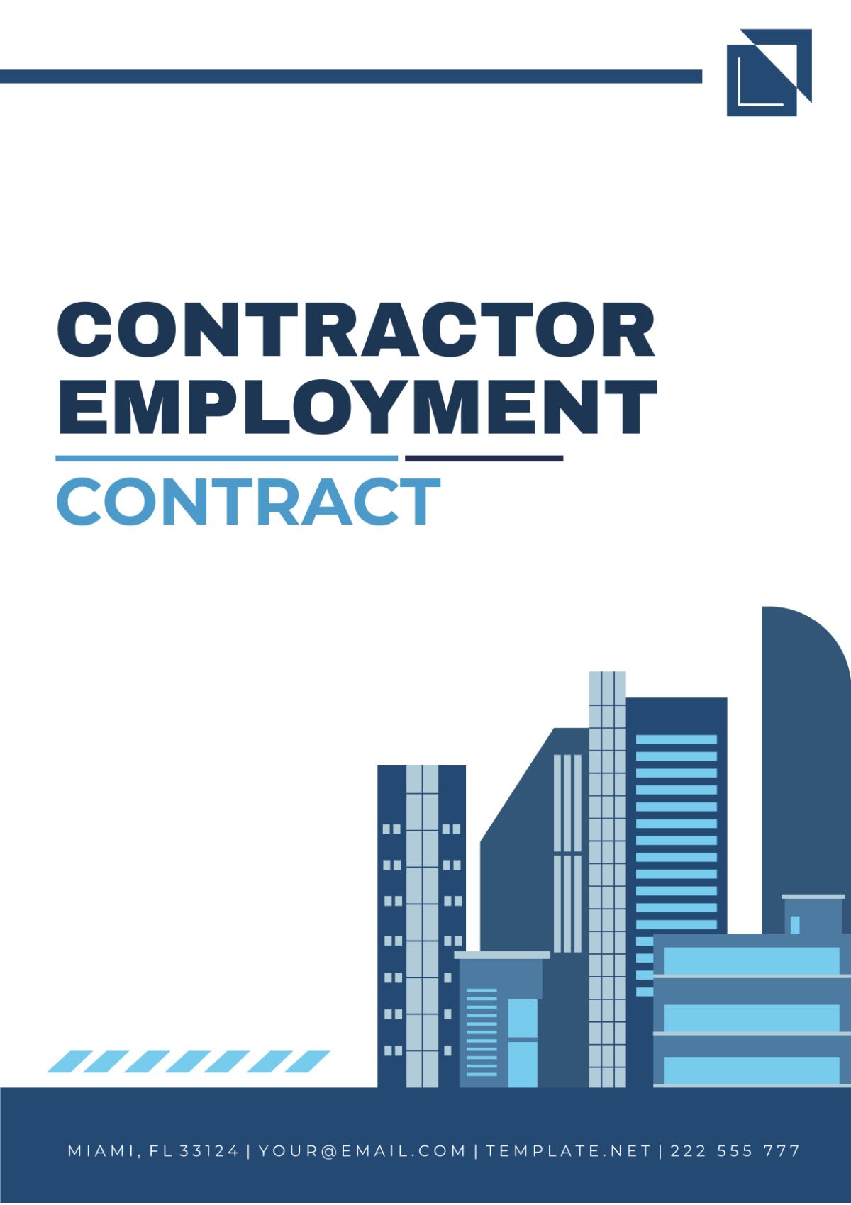 Contractor Employment Contract Template - Edit Online & Download