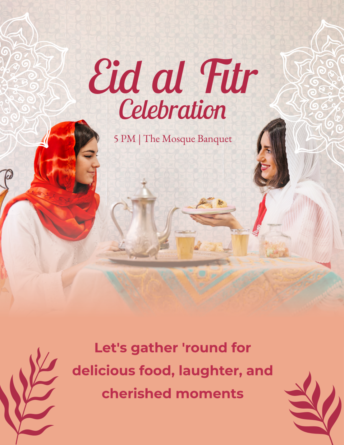 Free Eid al Fitr Event Flyer Template