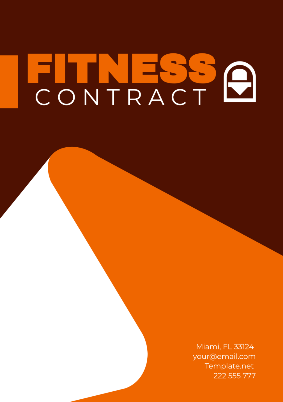 Fitness Contract Template - Edit Online & Download