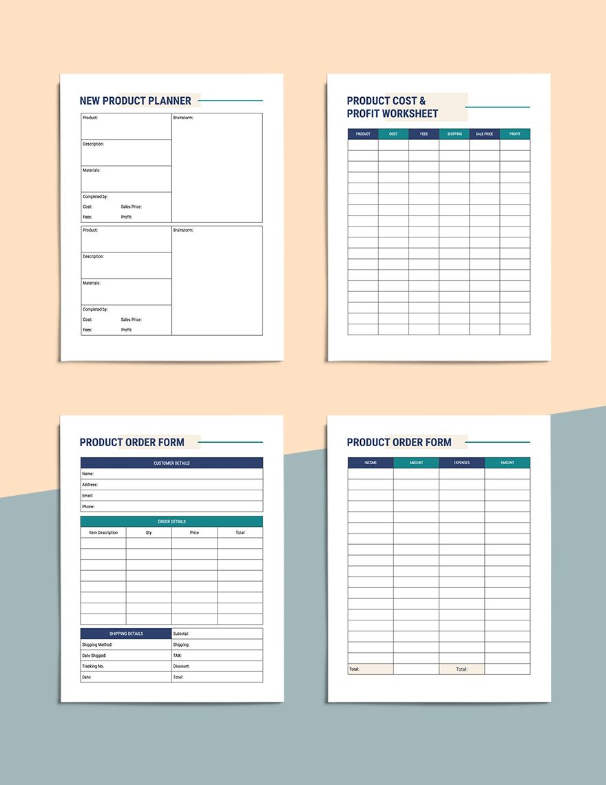 Home Business Planner Template