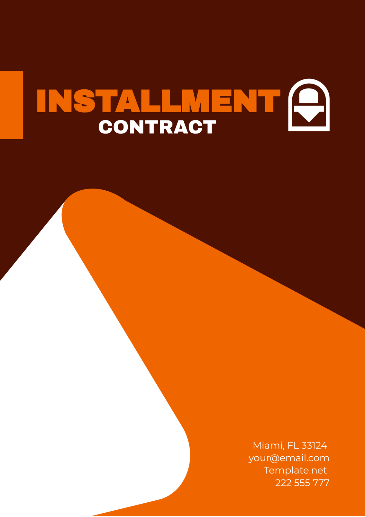 Free Installment Loan Contract Template