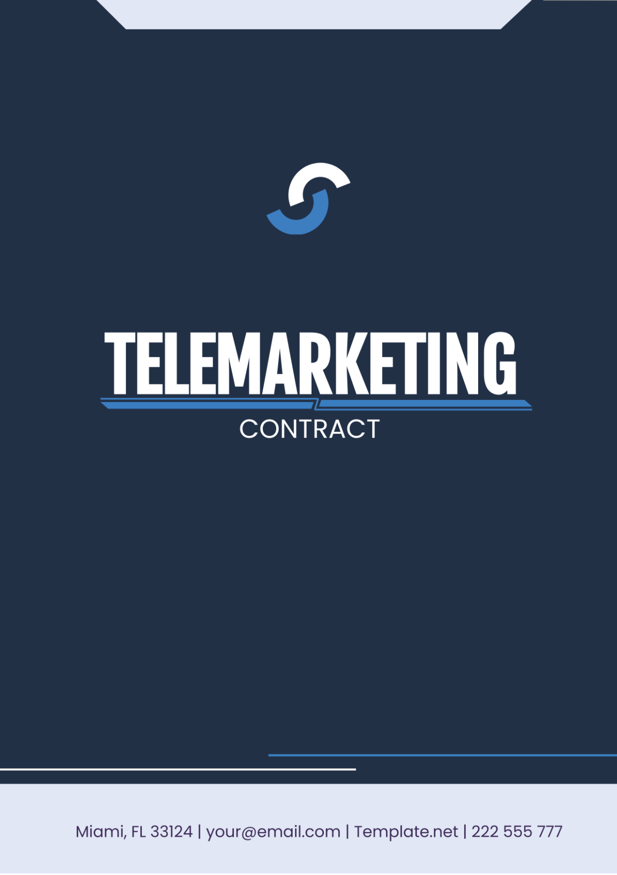 Telemarketing Contract Template - Edit Online & Download