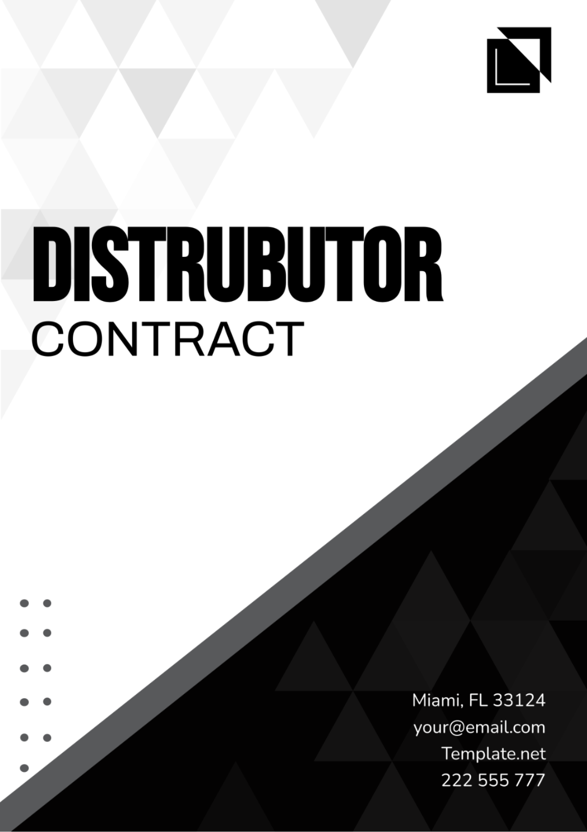 Distributor Contract Template - Edit Online & Download