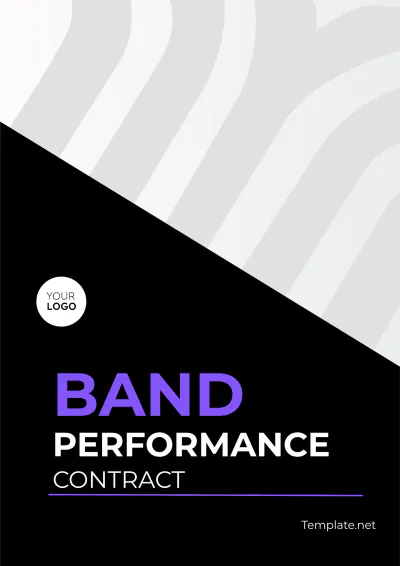 Free Band Performance Contract Template to Edit Online