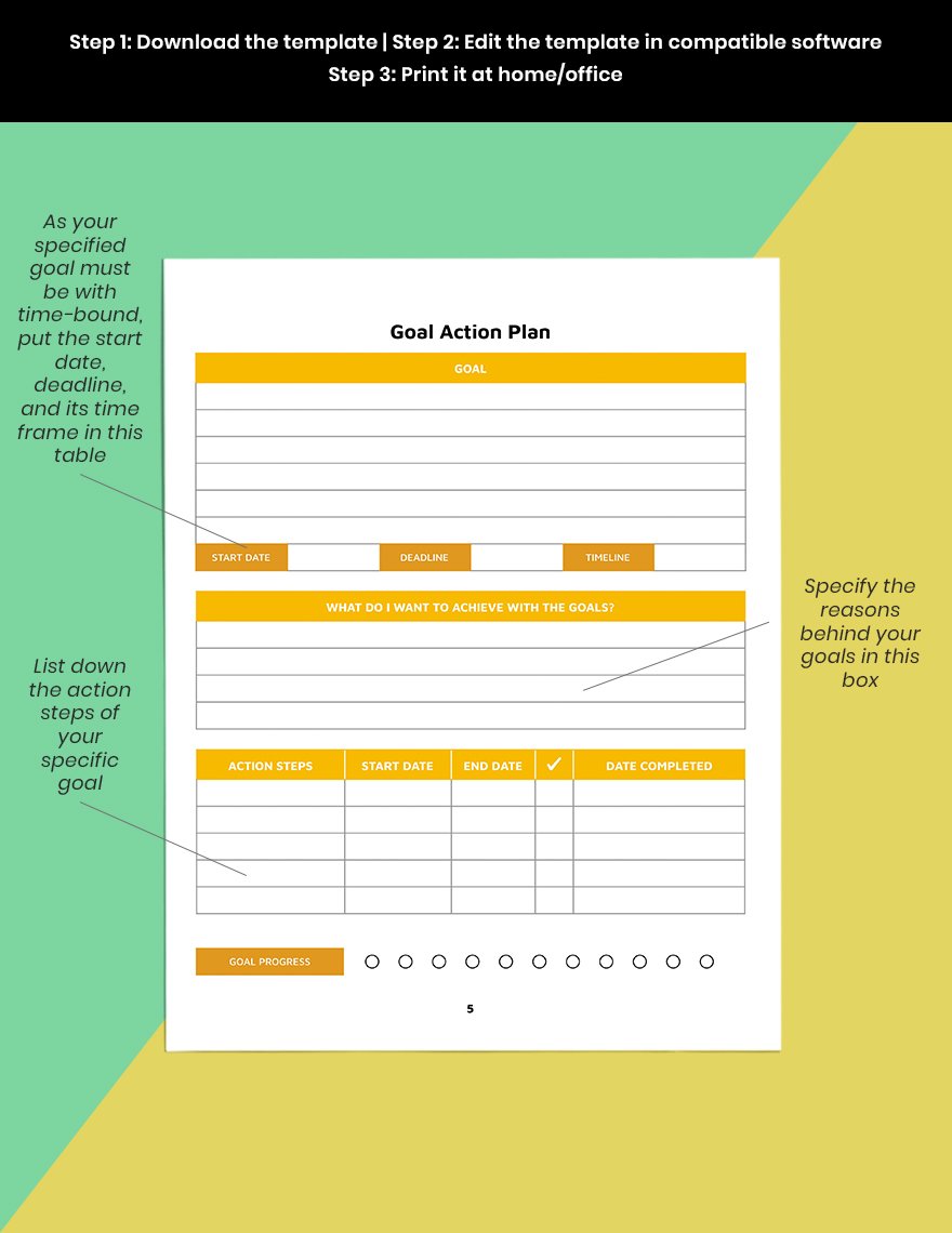 Startup Business Planner Template