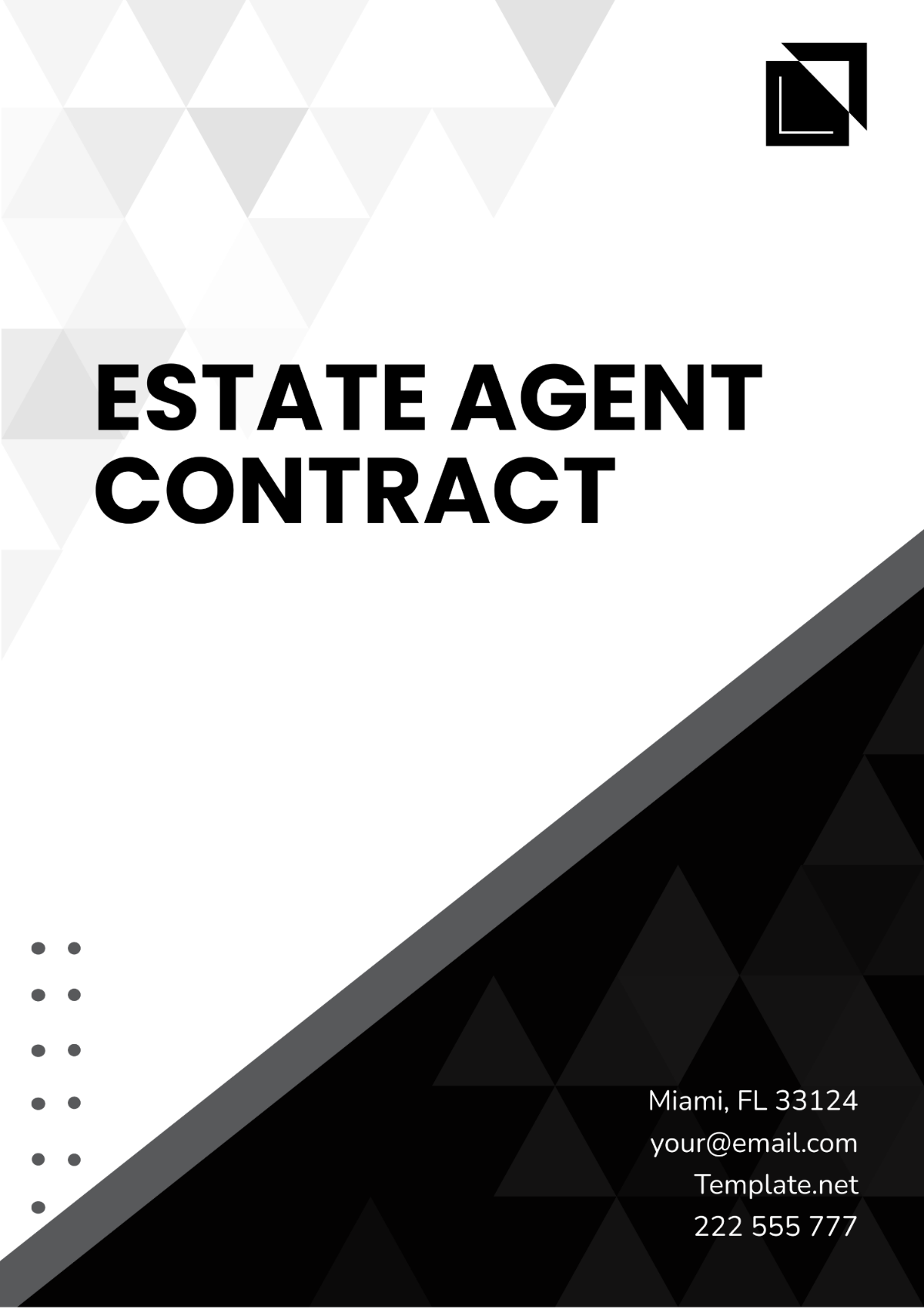 Estate Agent Contract Template - Edit Online & Download