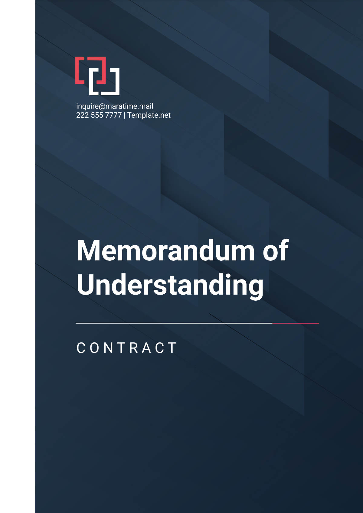 Free Memorandum of Understanding Contract Template