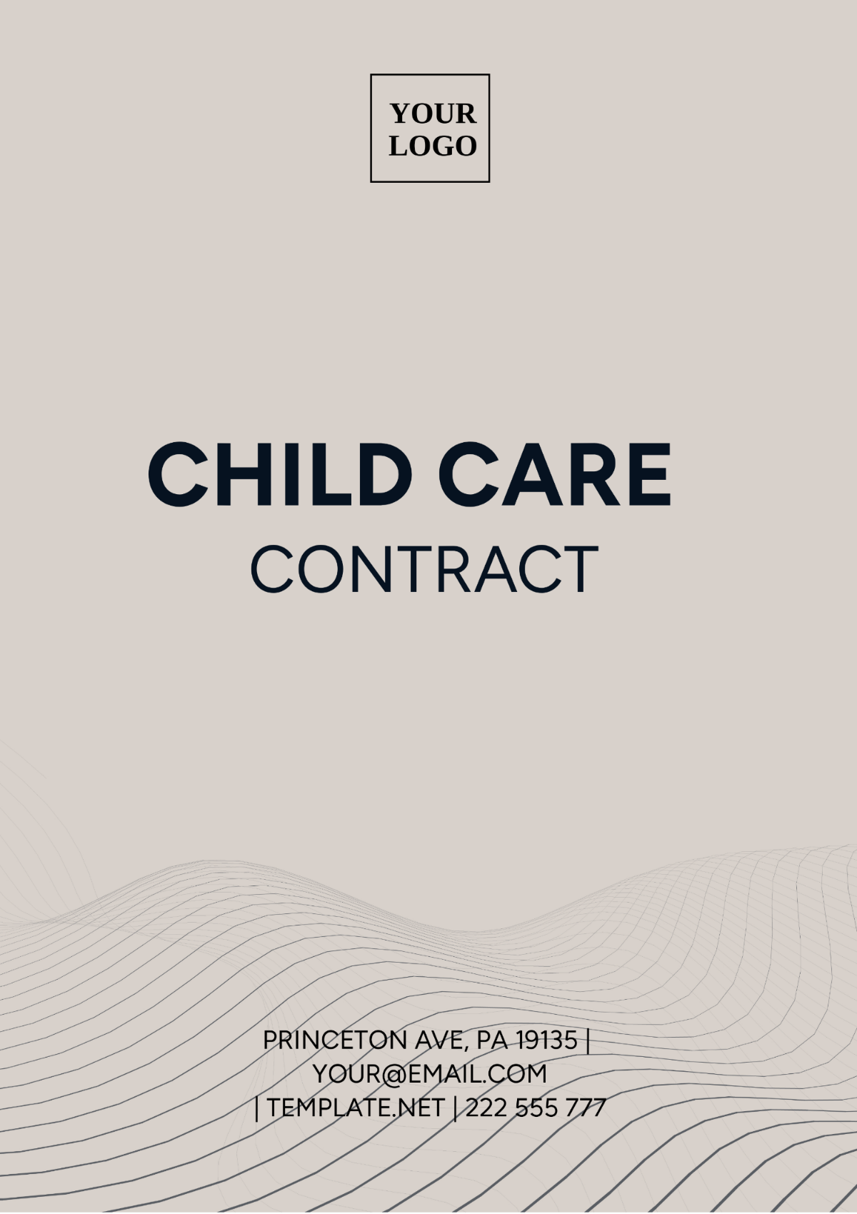 Child Care Contract Template - Edit Online & Download