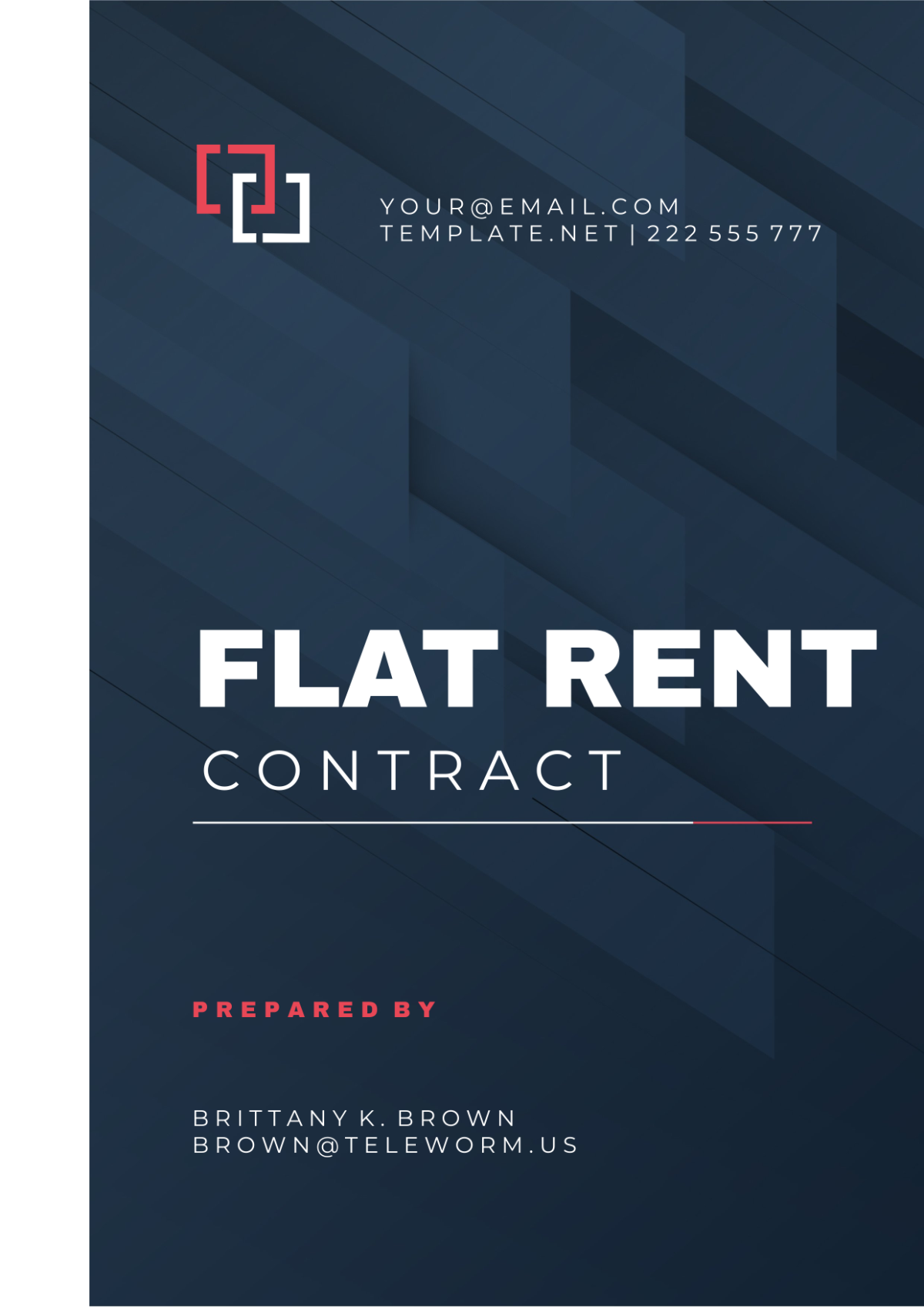 Flat Rent Contract Template - Edit Online & Download