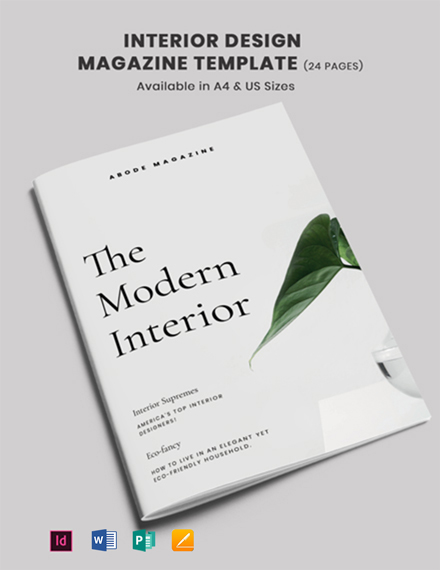 Simple Real Estate Magazine Template