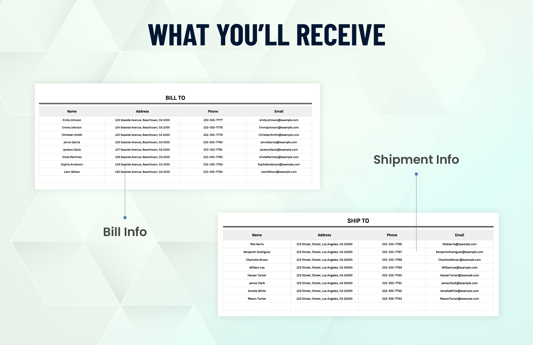 Invoice and Packing Slip Template