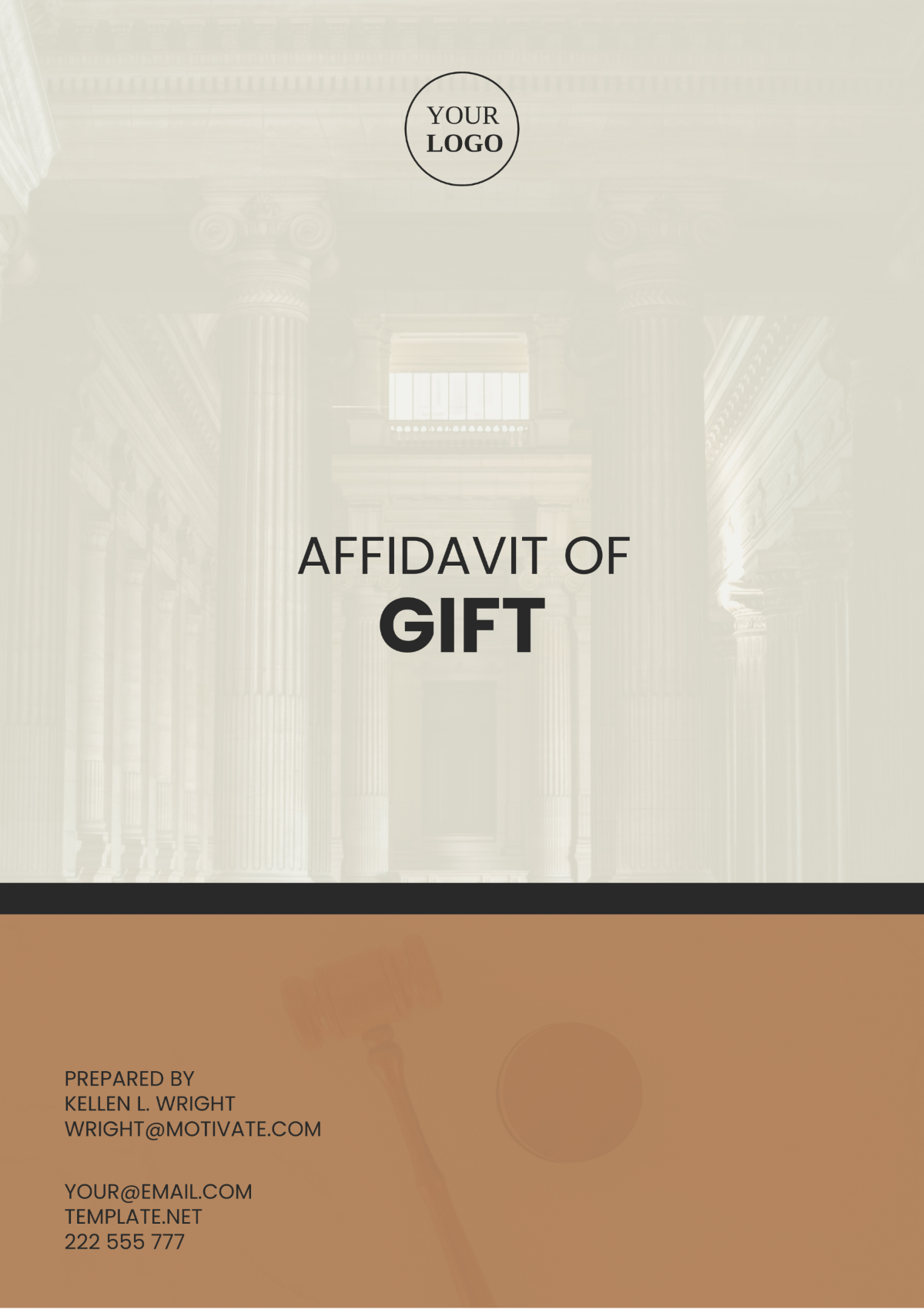 Montana Affidavit of Gift Template - Edit Online & Download