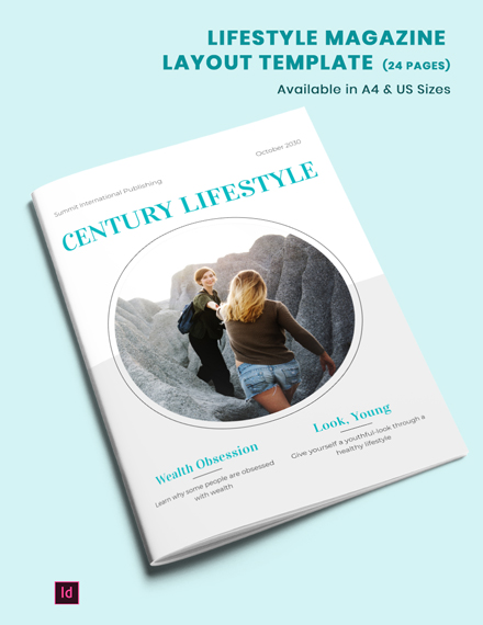 lifestyle magazine layout