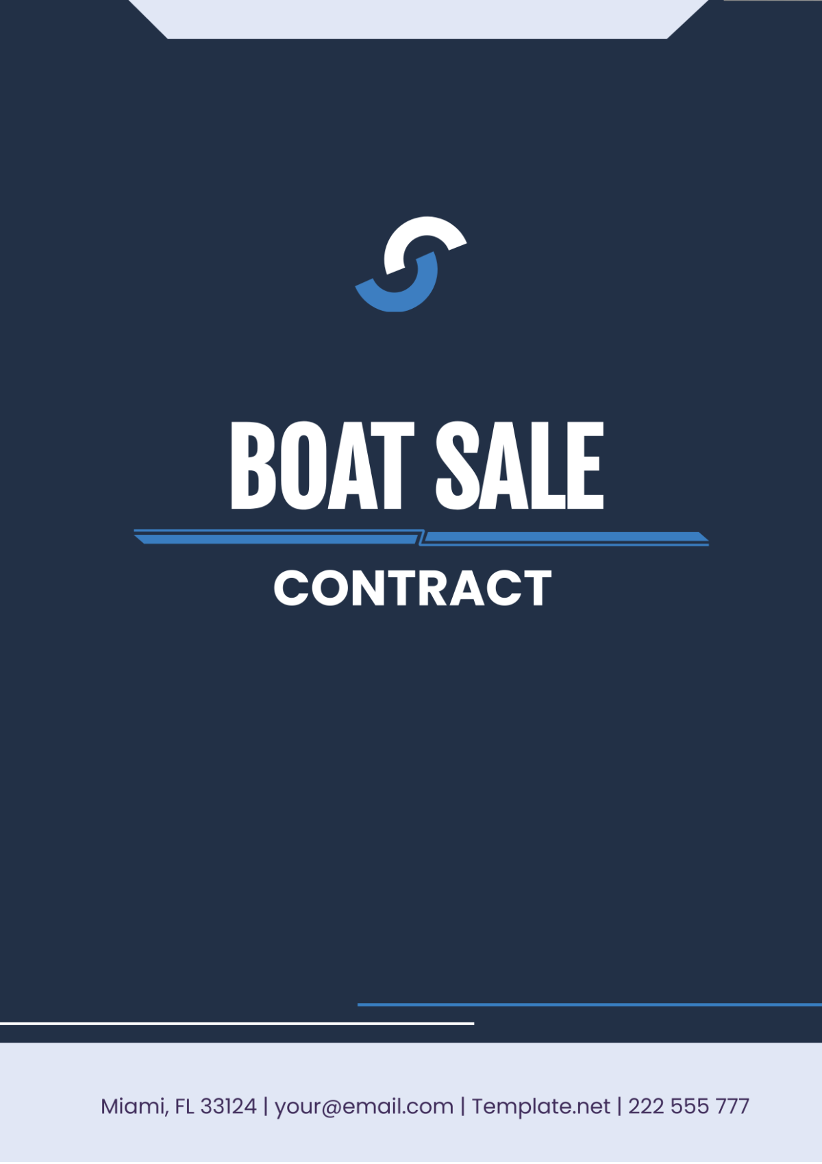 Boat Sale Contract Template - Edit Online & Download