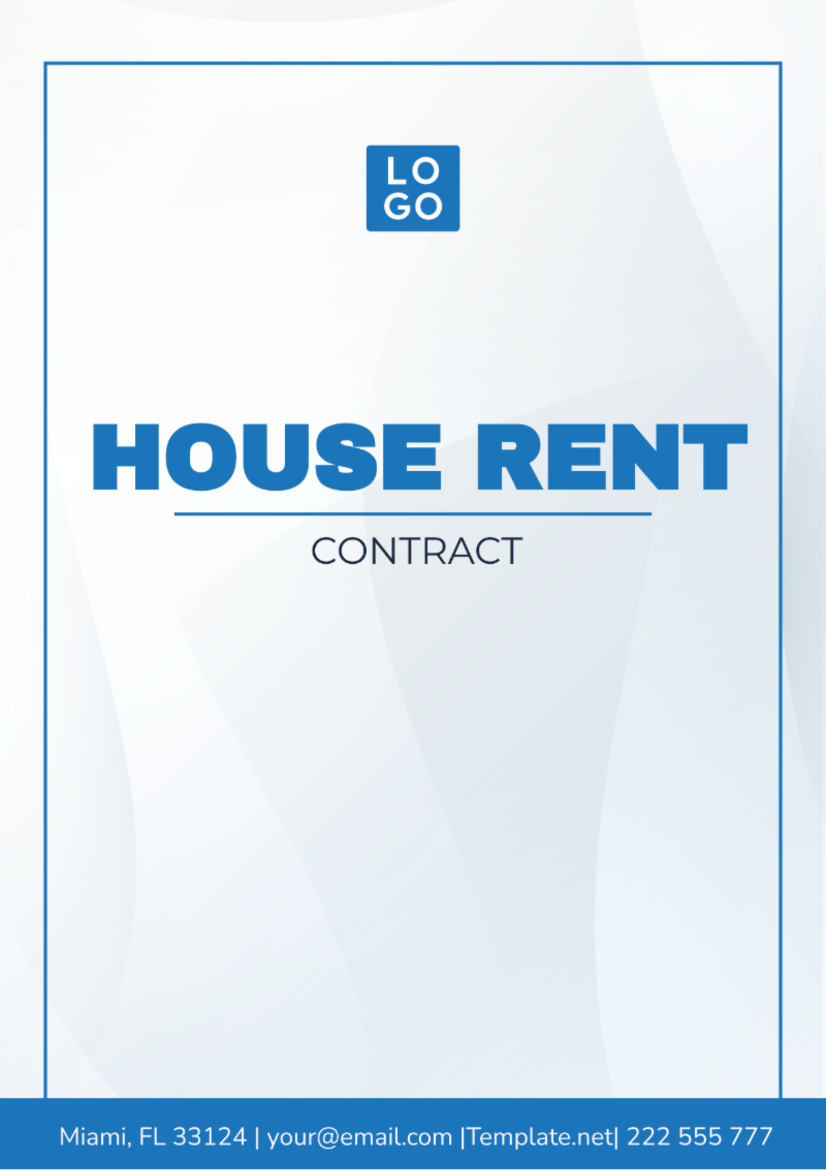 House Rent Contract Template - Edit Online & Download