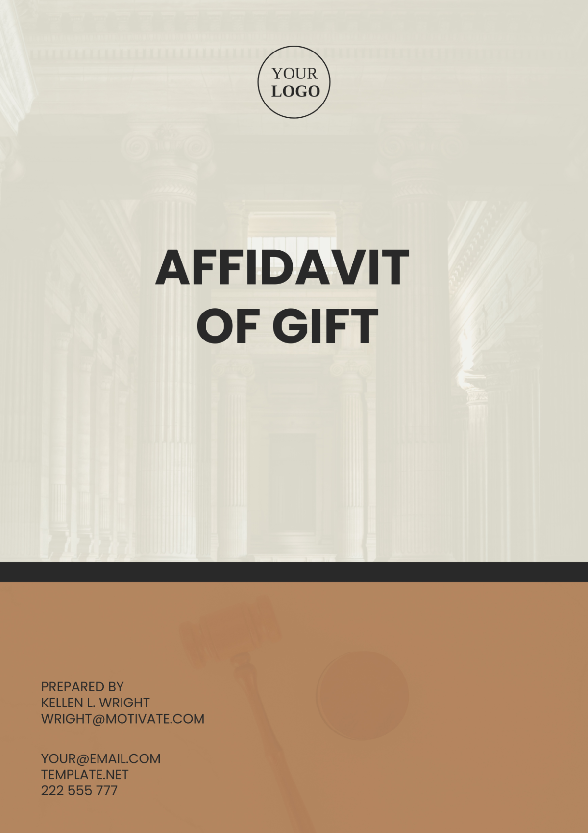 Mississippi Affidavit of Gift Template - Edit Online & Download