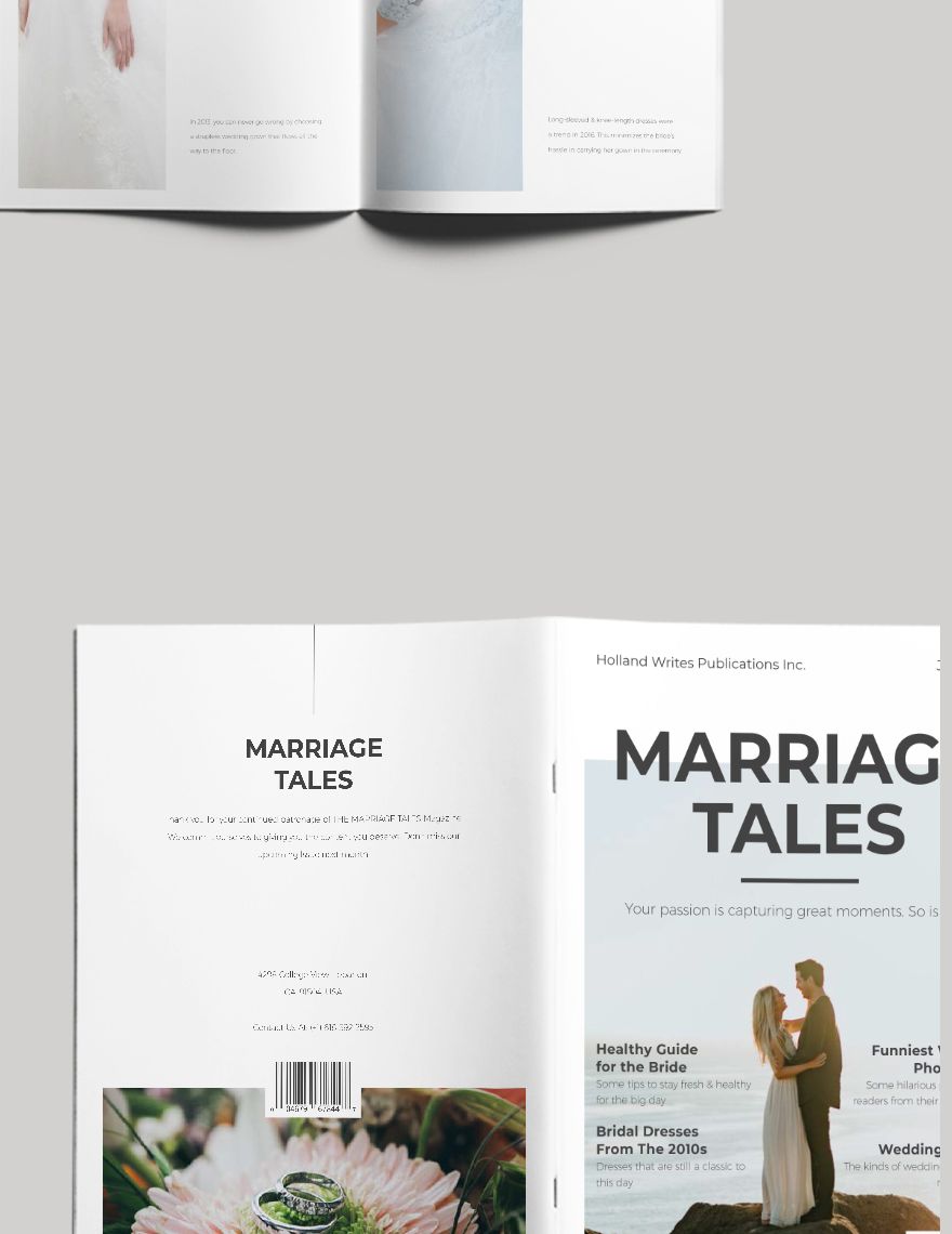 Printable Wedding Magazine 