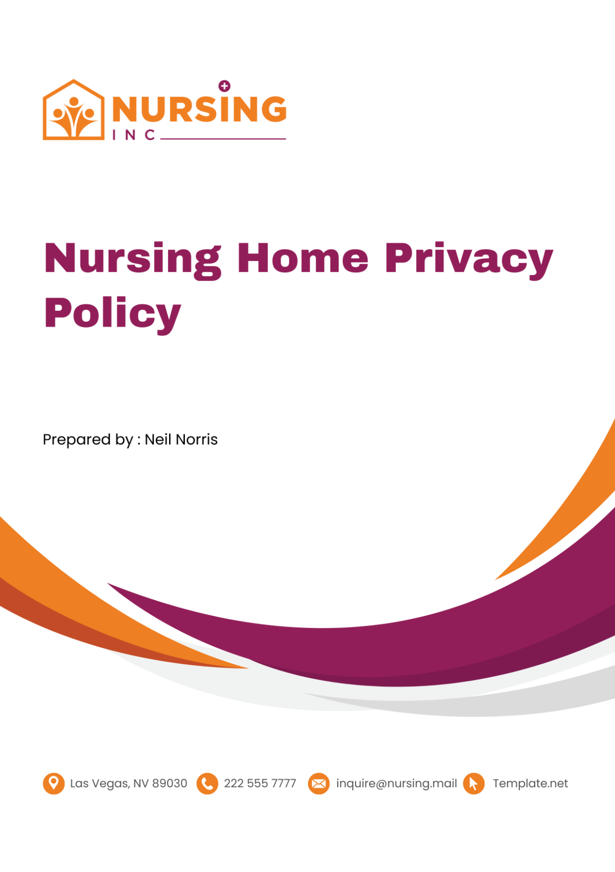 Nursing Home Privacy Policy Template