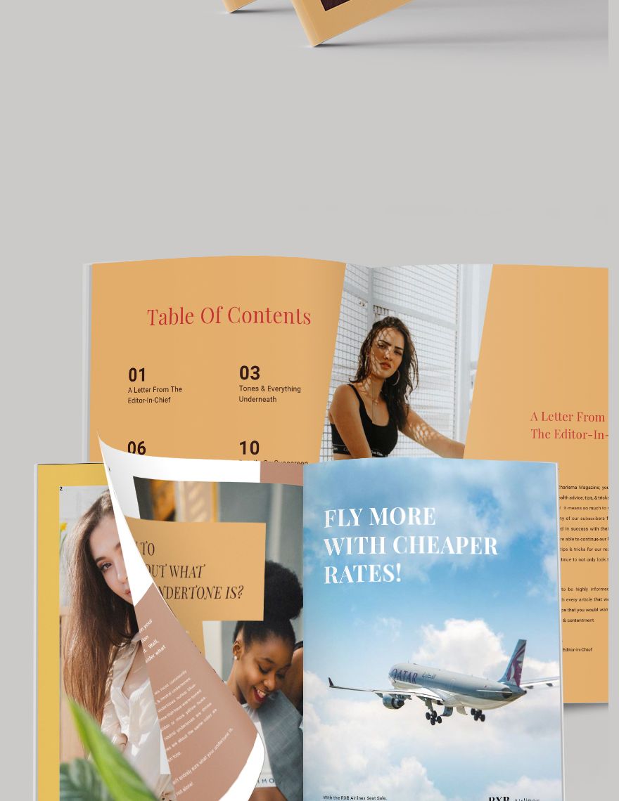 Product Magazine Template