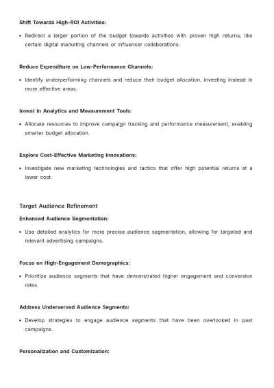 Free In-Depth Event Impact Advertising Study Template to Edit Online