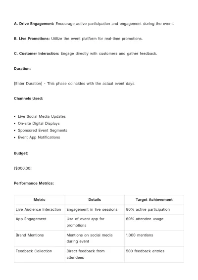 Free In-Depth Event Impact Advertising Study Template to Edit Online