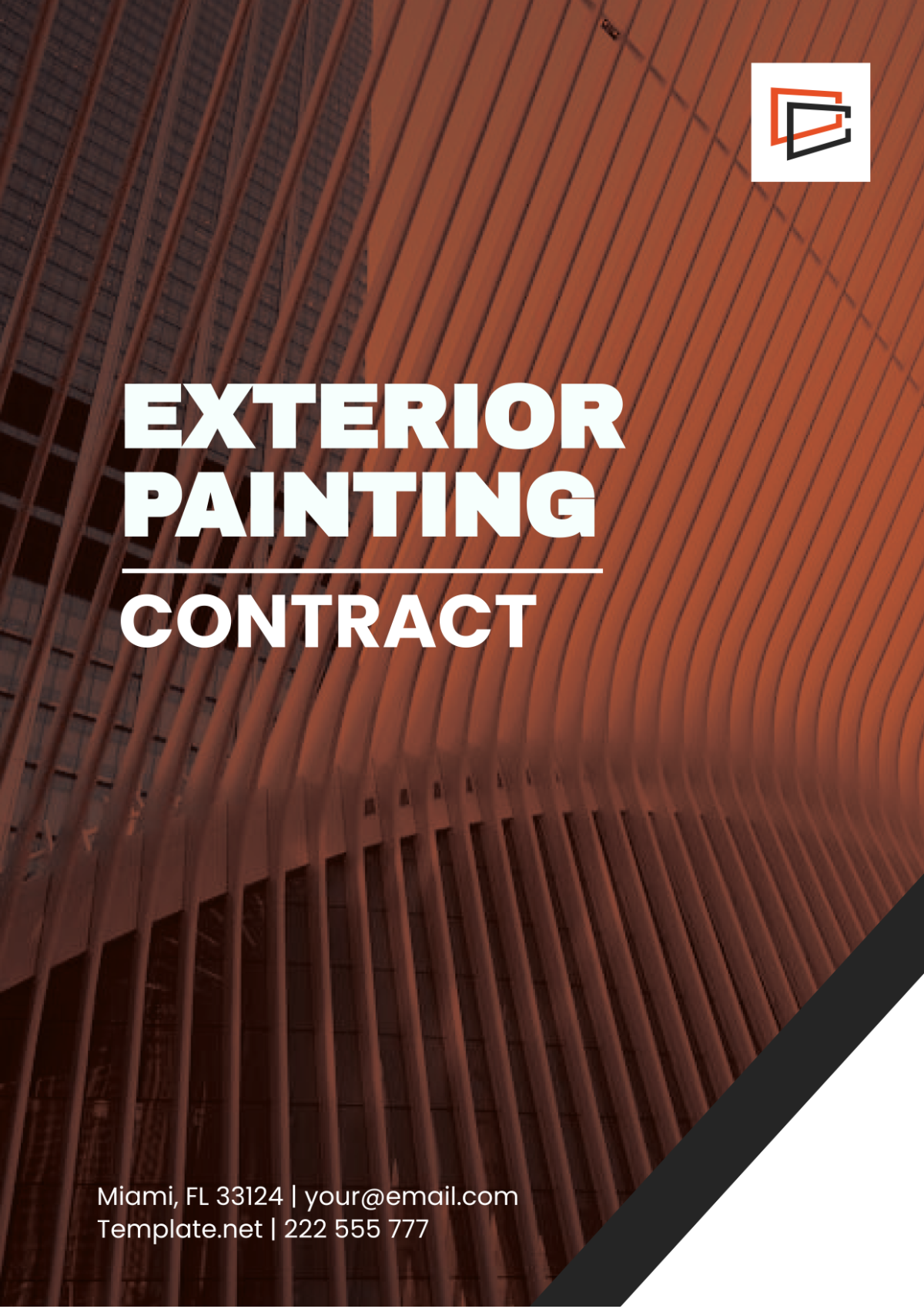 Exterior Painting Contract Template
