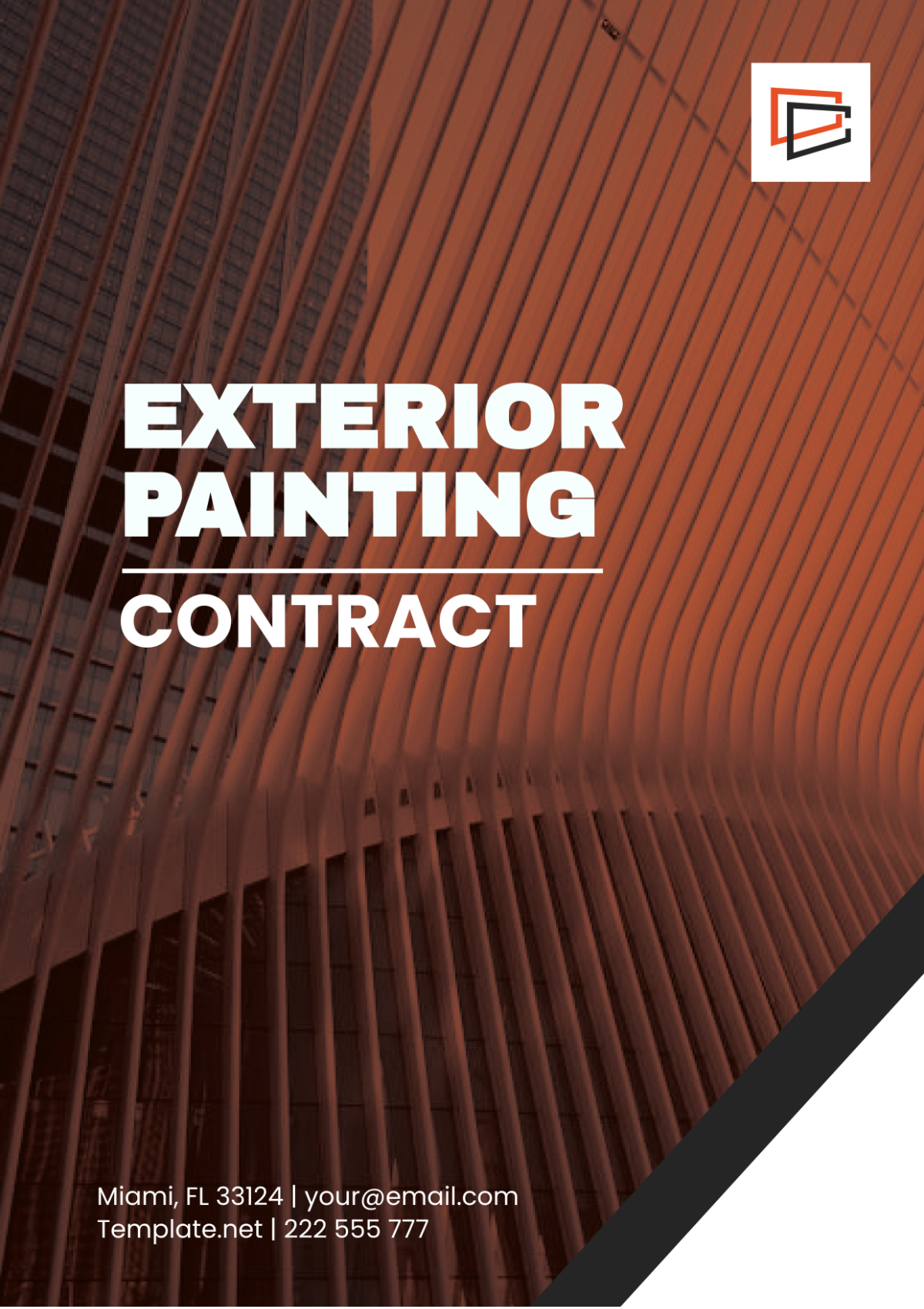 Exterior Painting Contract Template - Edit Online & Download