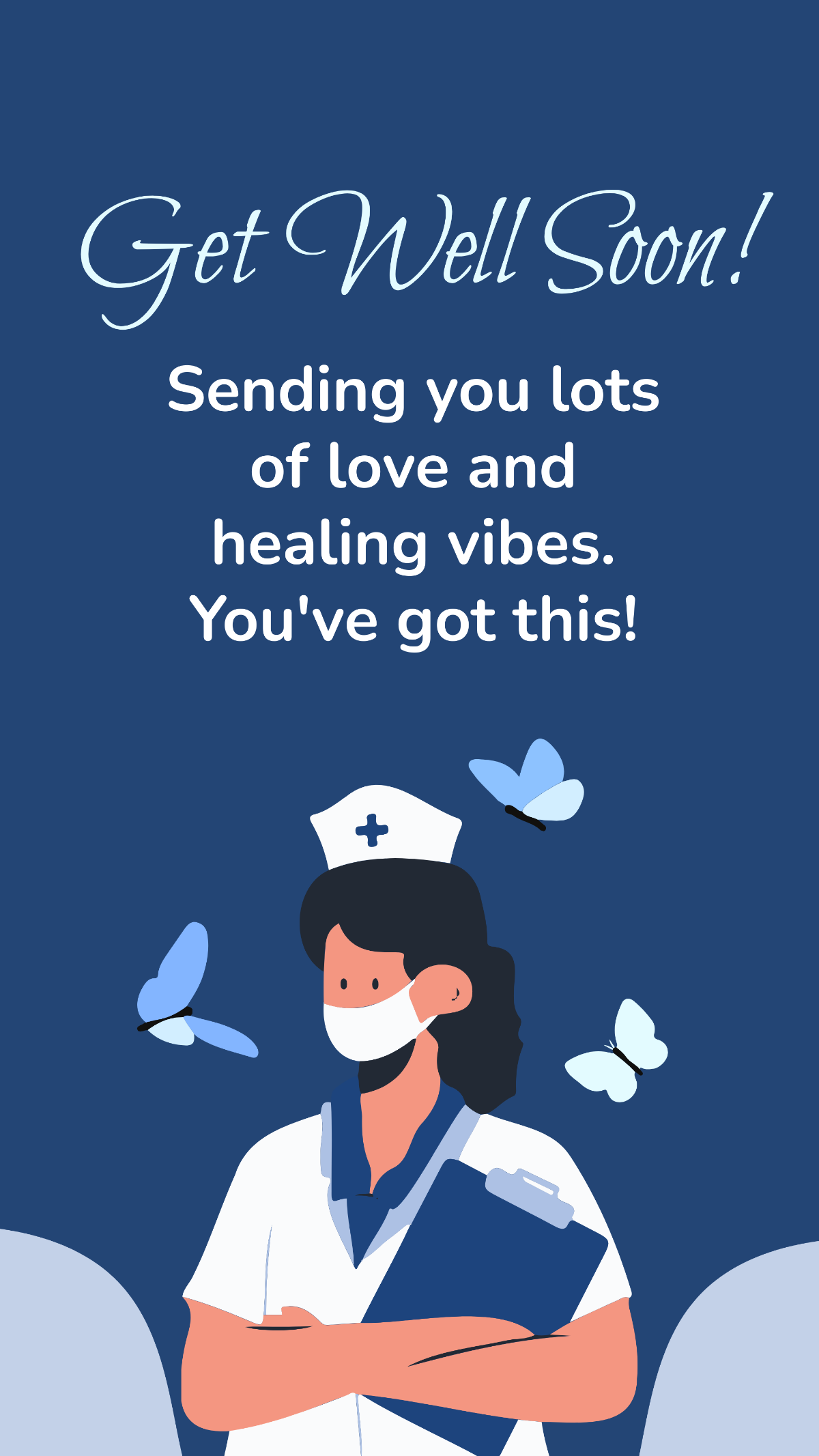 Hospital Get Well Soon Message Template